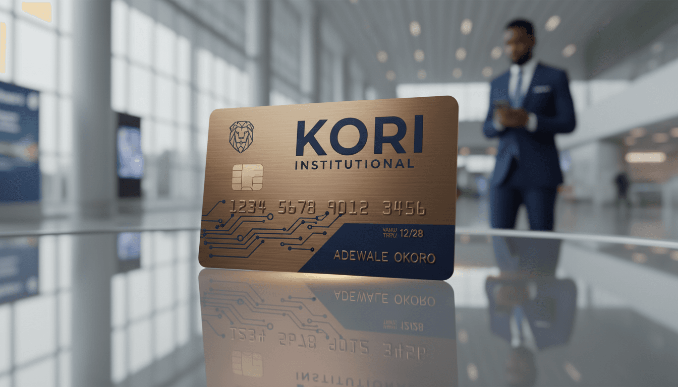 Carte KORI Metal symbolisant liquidité immédiate et prestige