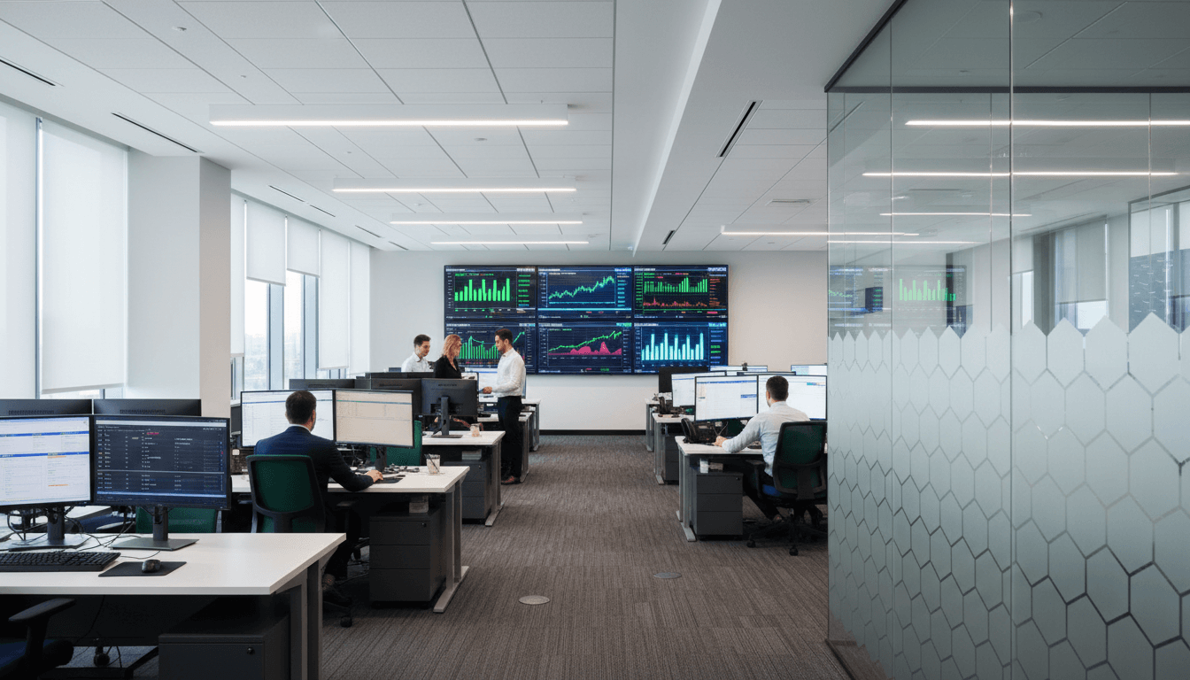 Professional fintech trading infrastructure showcasing global market access