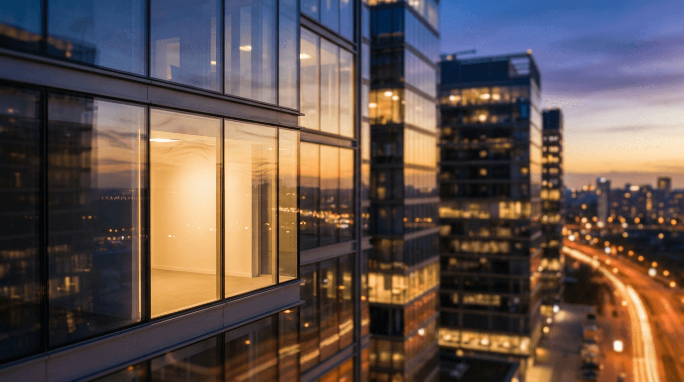 Carte KORI Metal sur fond de skyline de Douala reflétant la sophistication financière